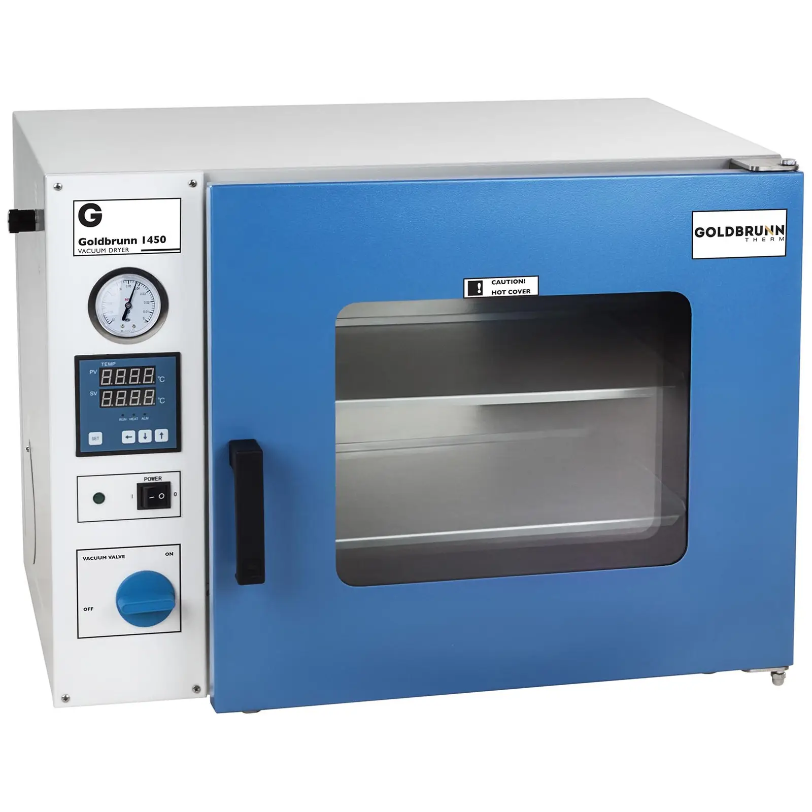 Vacuum Drying Oven 1,450 Watts - Vacuum Drying Ovens by Goldbrunn