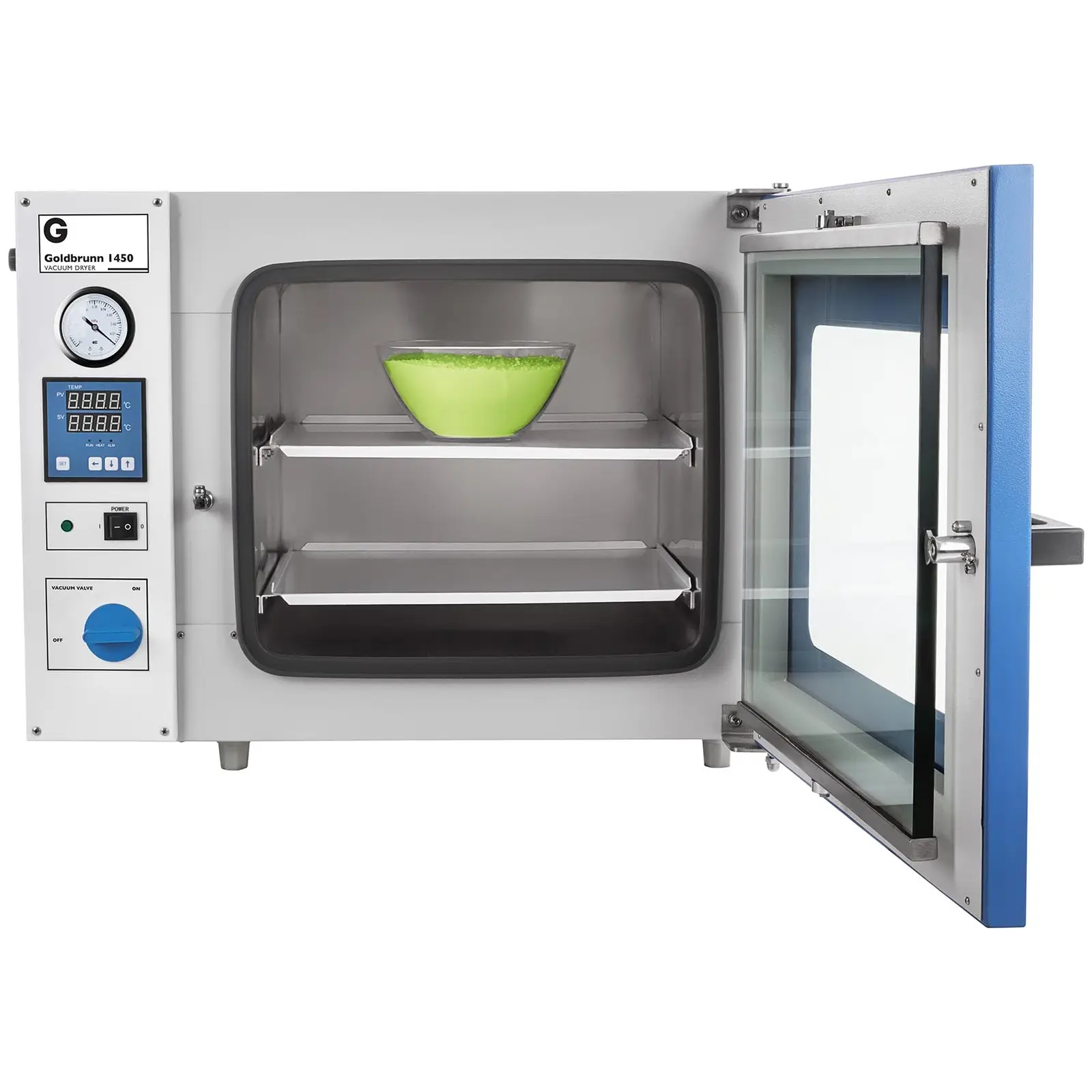 Vakuová sušárna - 1 450 W (Úroveň vakua: 133 Pa)