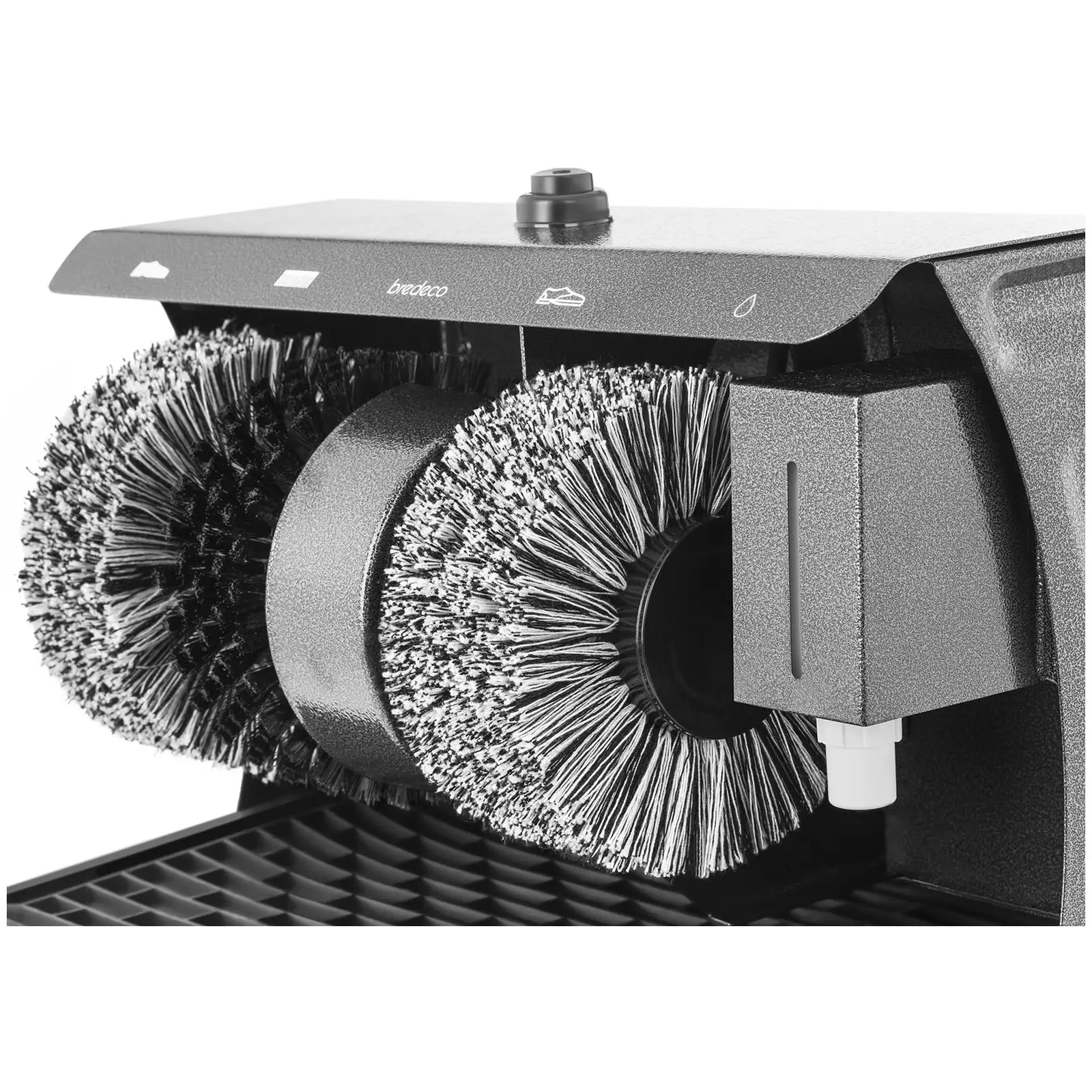 Shoe polishing machine - 3 brushes