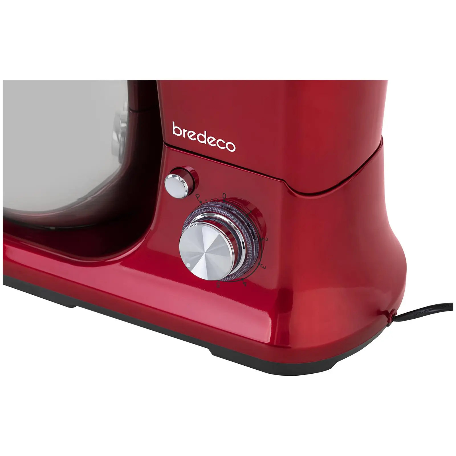 Robot de cozinha - Batedeira planetária - vermelho - 1200 W - tigela de 5l - Vermelho intemporal