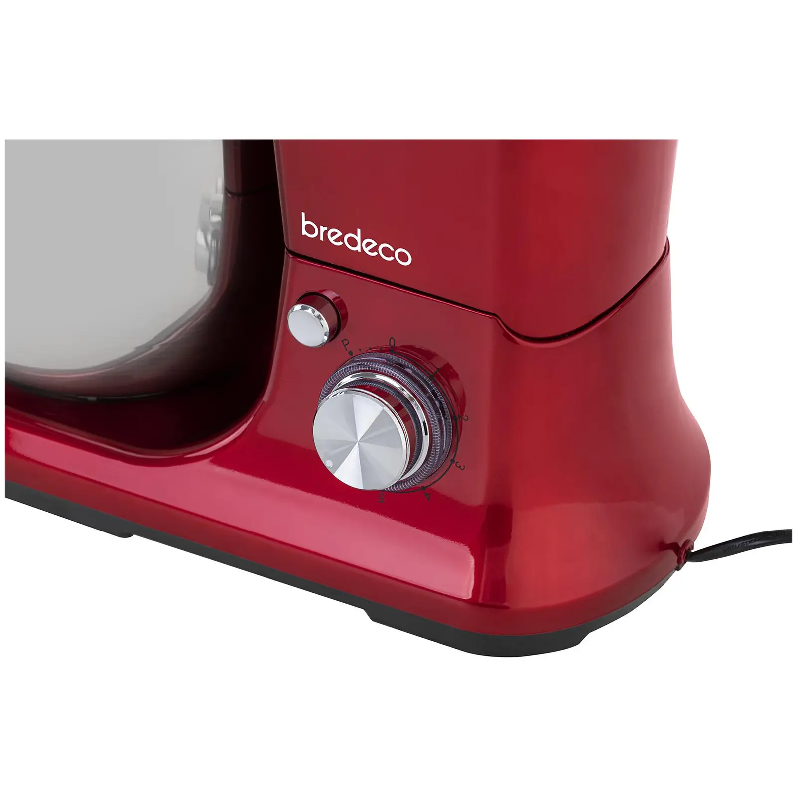 Küchenmaschine 1200 W - 5 L - planetarisches Rührsystem - Timeless Red (Farbe: Timeless Red)