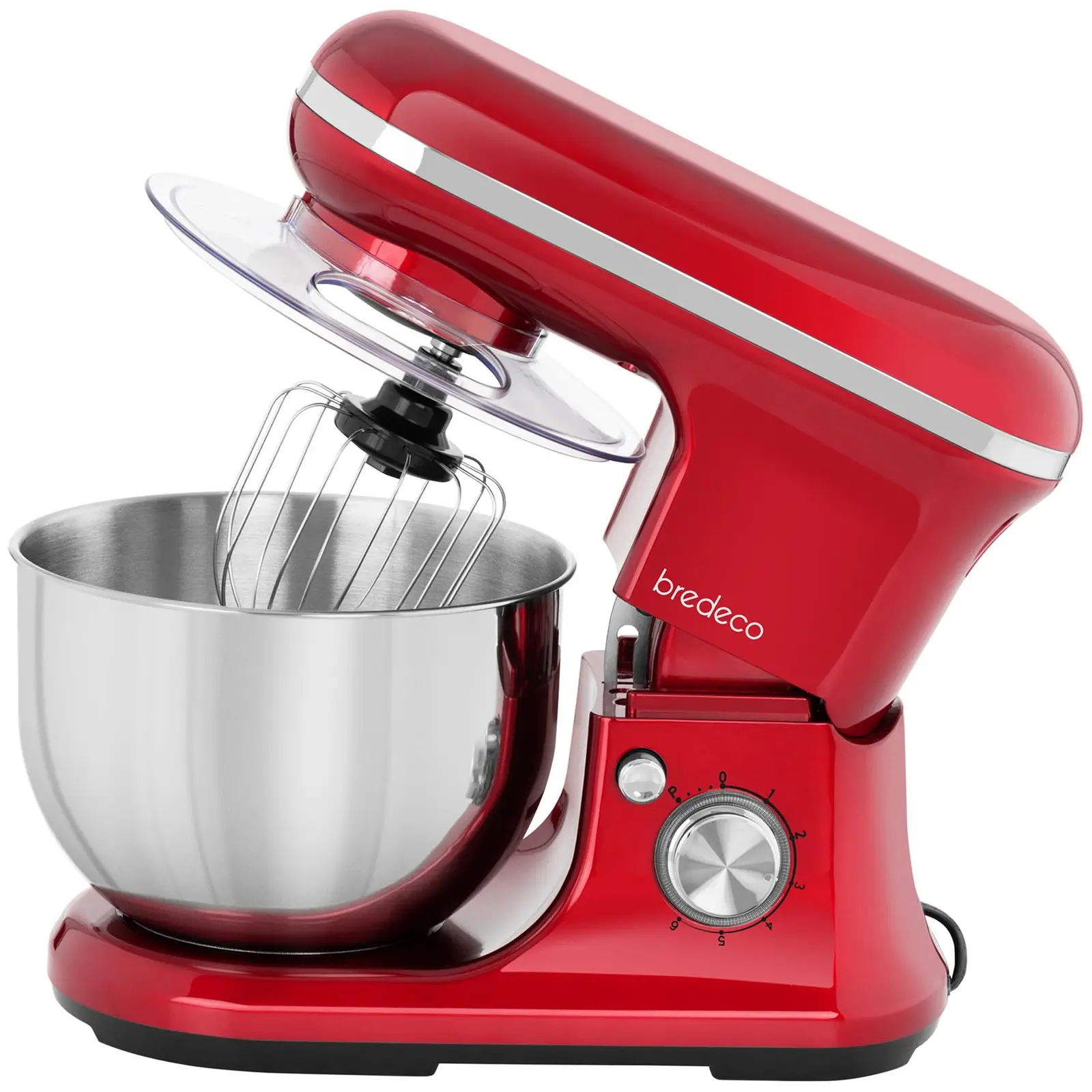 Küchenmaschine 1200 W - 5 L - planetarisches Rührsystem - Timeless Red (Spannung [V]: 230)