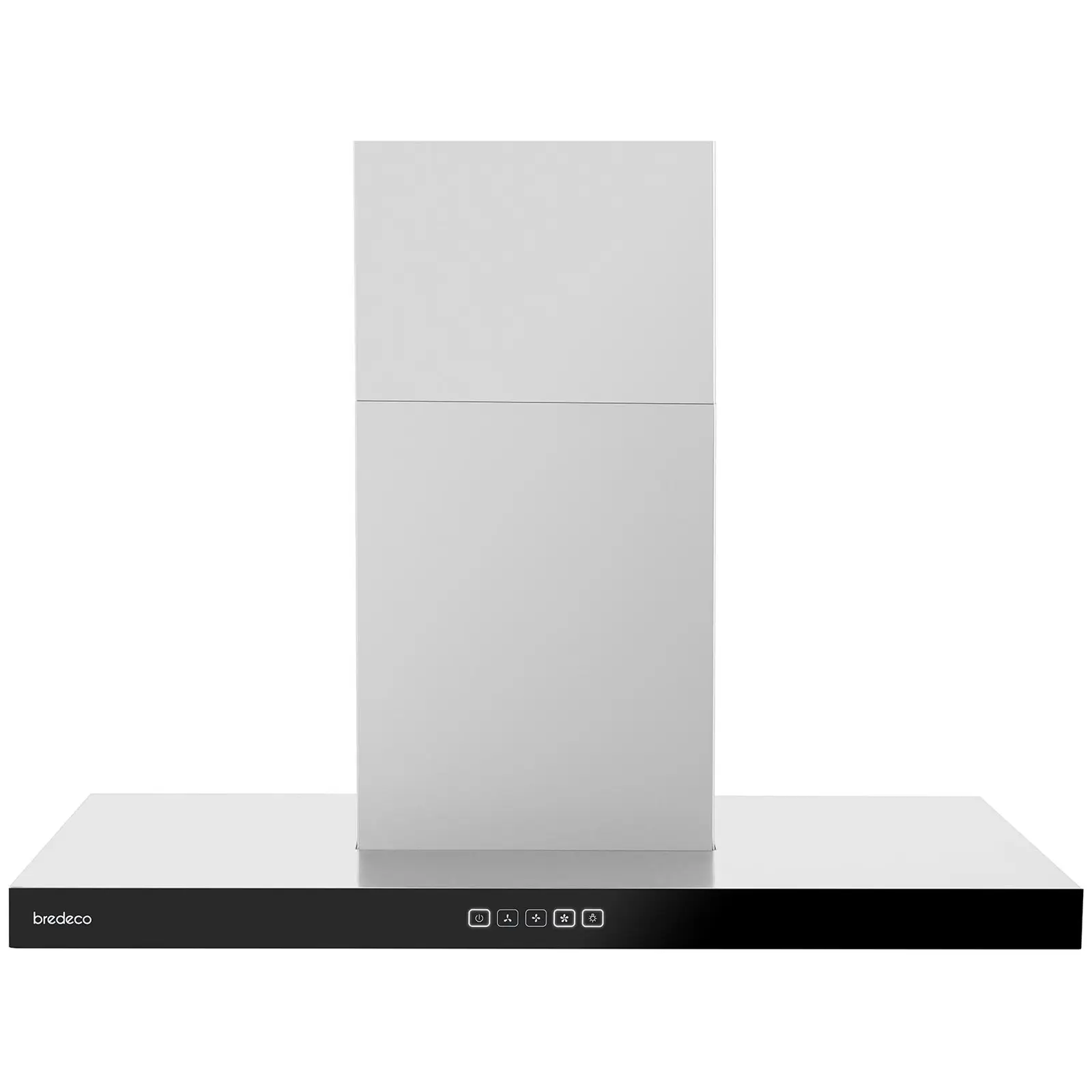 B-zboží Komínová digestoř - 90 cm - 636,5 m³/h - černá - dotykový displej (Akustický výkon: 70 dB)