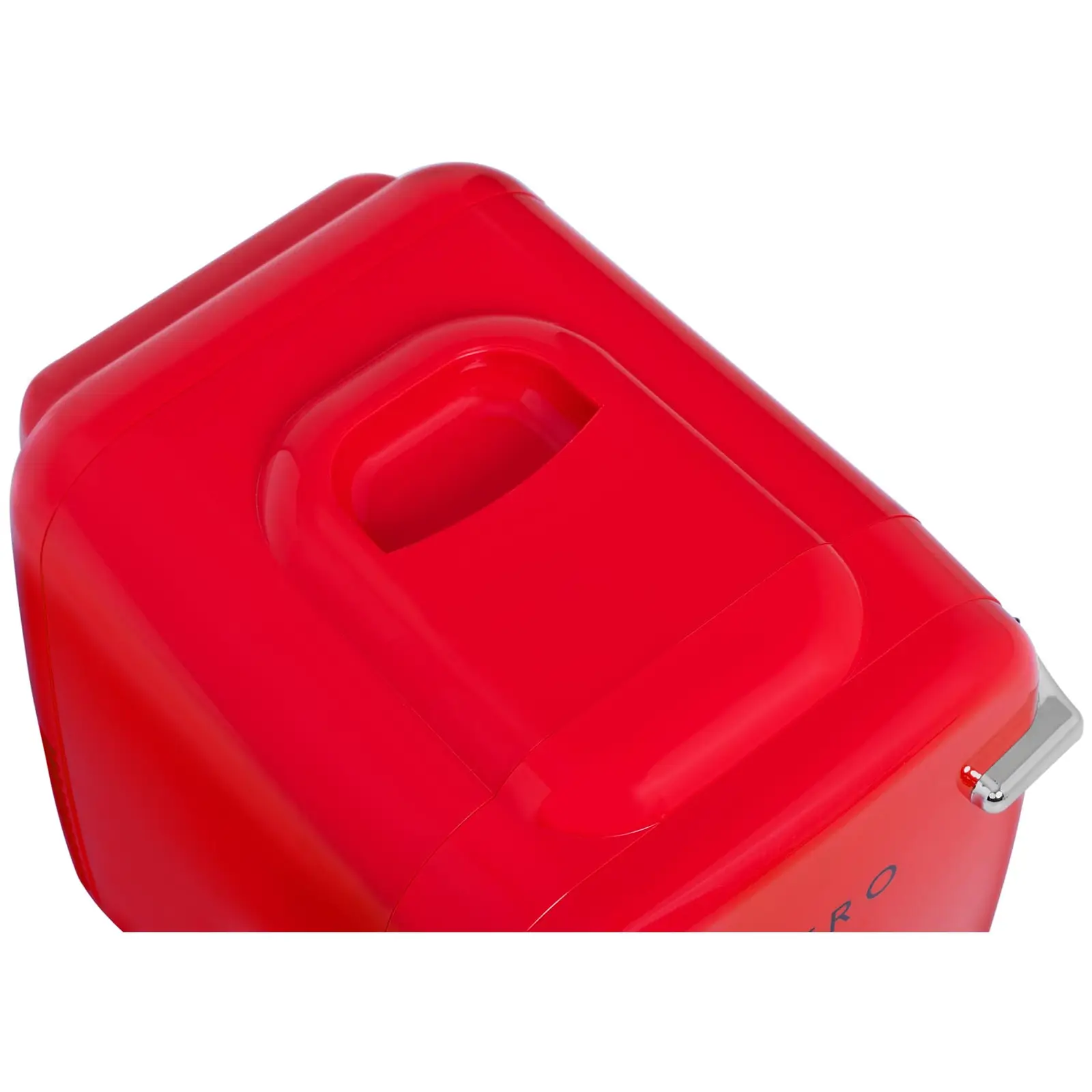 Mini lodówka - samochodowa - 4 l - blushing red - termostat