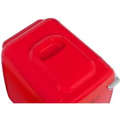 Mini refrigerador - 4 L - rojo