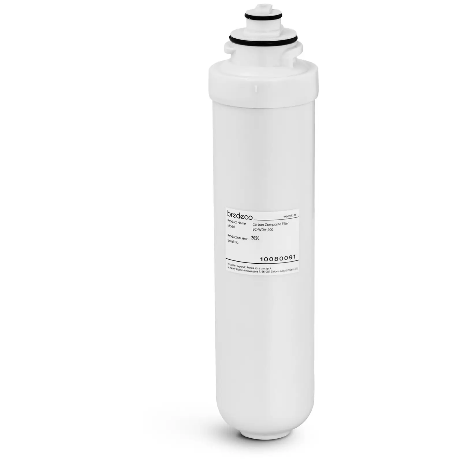 Kulfilter til varmtvandsdispenser - dobbeltfilter - 1 µm/5 µm