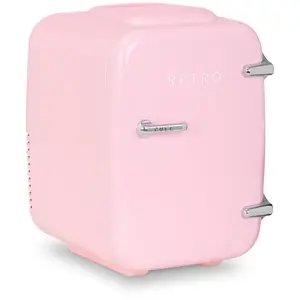 Mini Kühlschrank - 4 L - pink