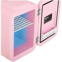 Mini hűtőszekrény - 4 L - rózsaszín