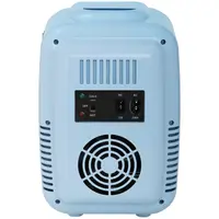 Mini chladnička - 4 l - modrý