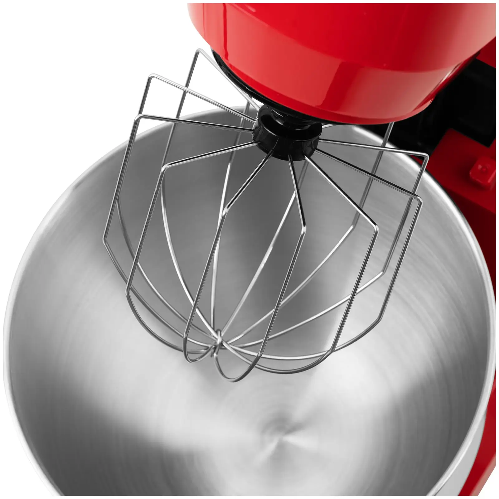 Kuchynský robot - vrátane mixéra, mlynčeka na mäso a nadstavca na krájanie - 1300 W - červený