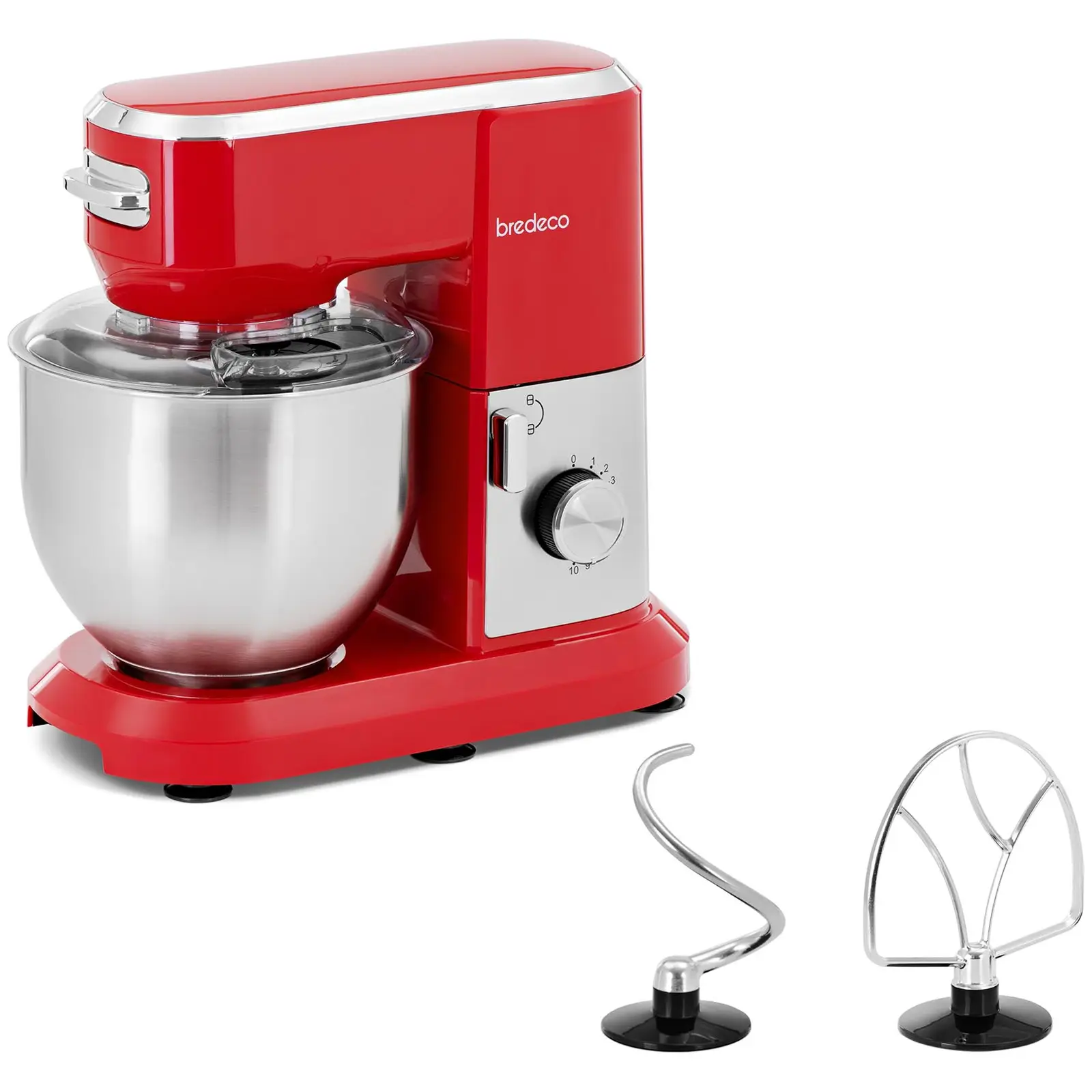 Robot de cozinha - 1300 W - vermelho