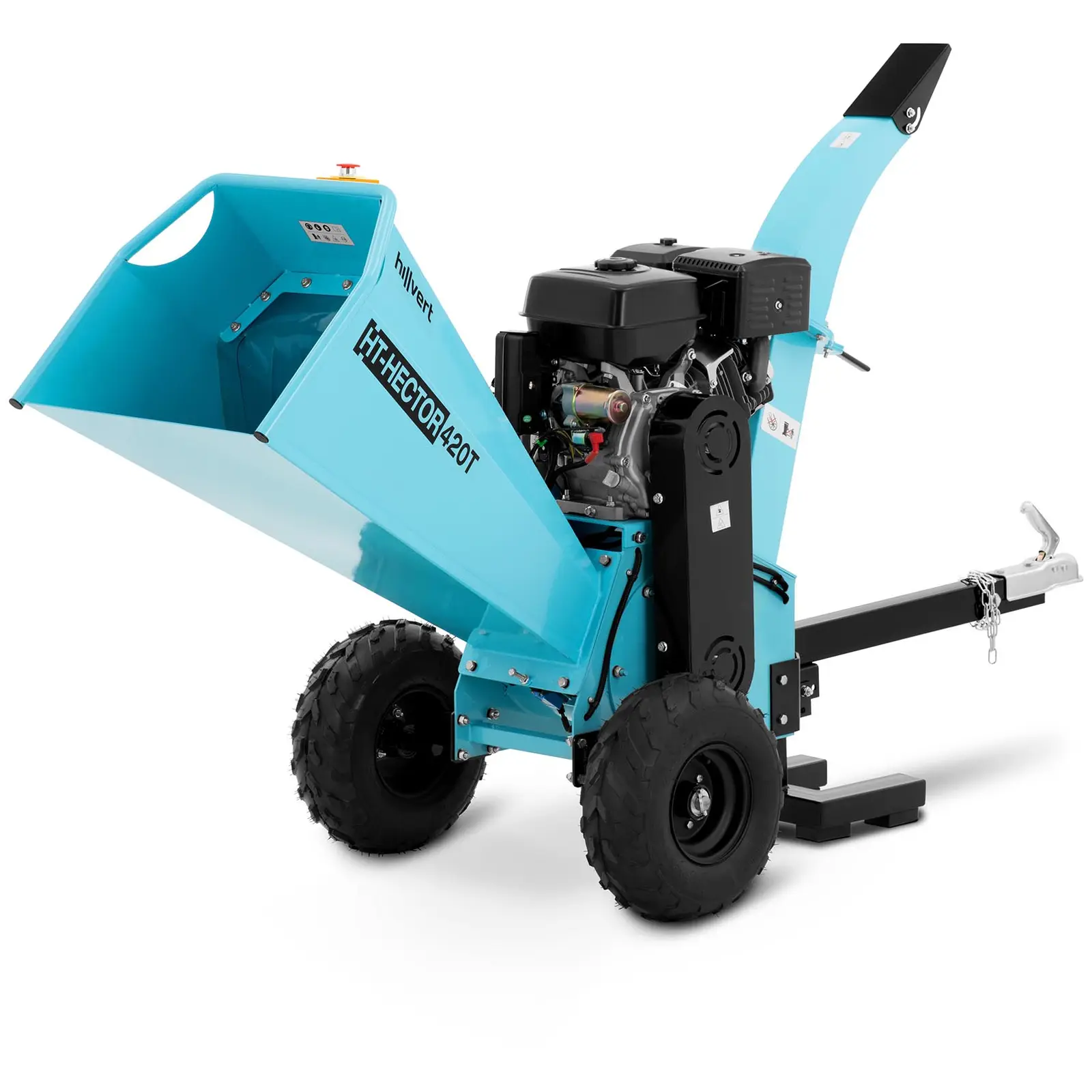 Petrol Wood Chipper - 15 hp - 100 mm