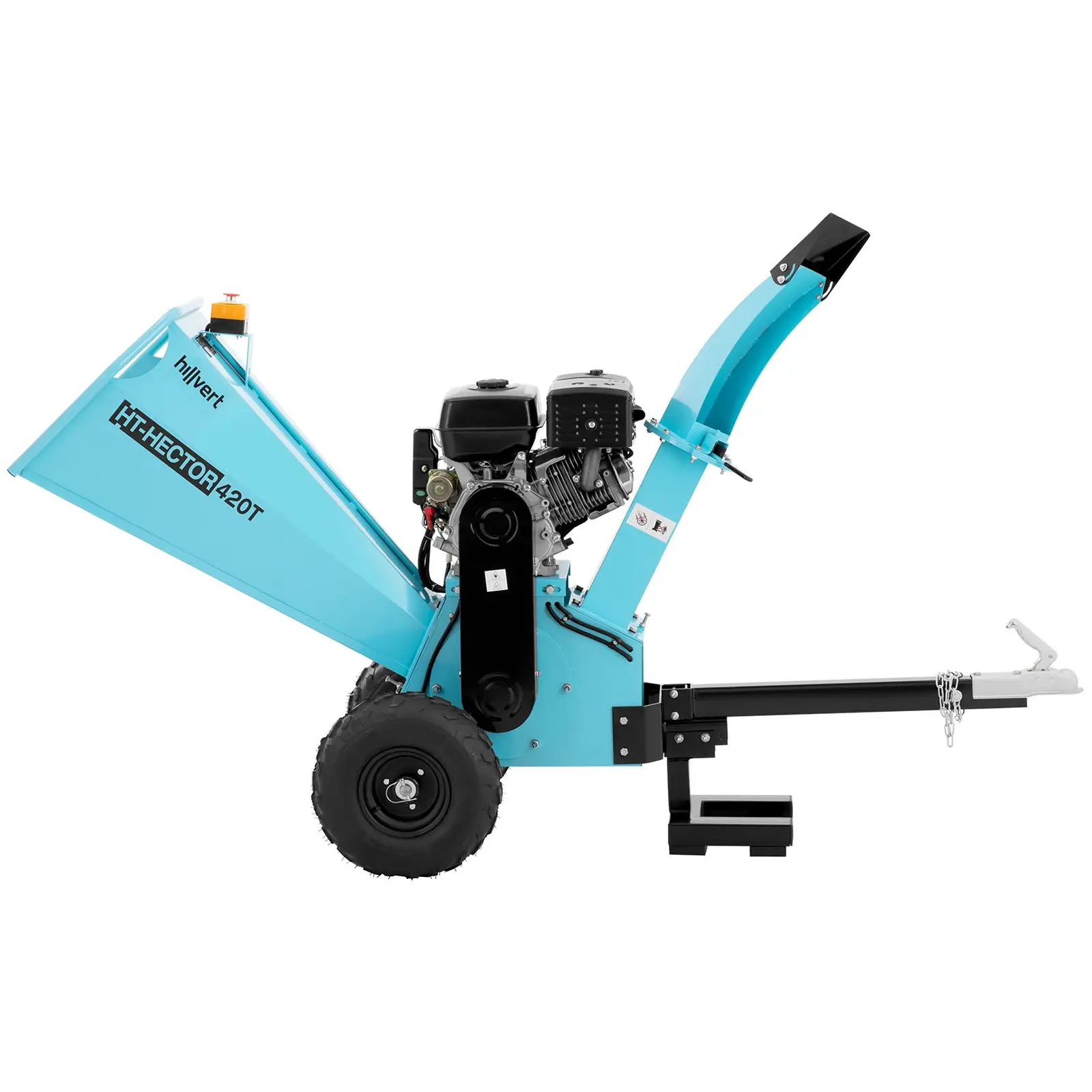 Benzinový drtič větví - 15 KS - 100 mm (Zdvihový objem: 420 cm³)