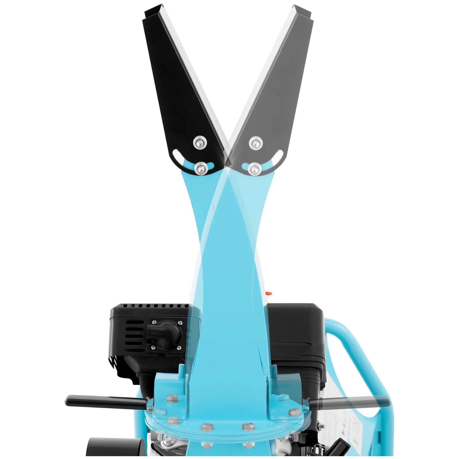 Broyeur De Végétaux Thermique Hillvert HT-HECTOR 420T - 15CH, 120 Mm Max, 3600 Tr/min - Autonomie 5,5L - 11 KW - 9