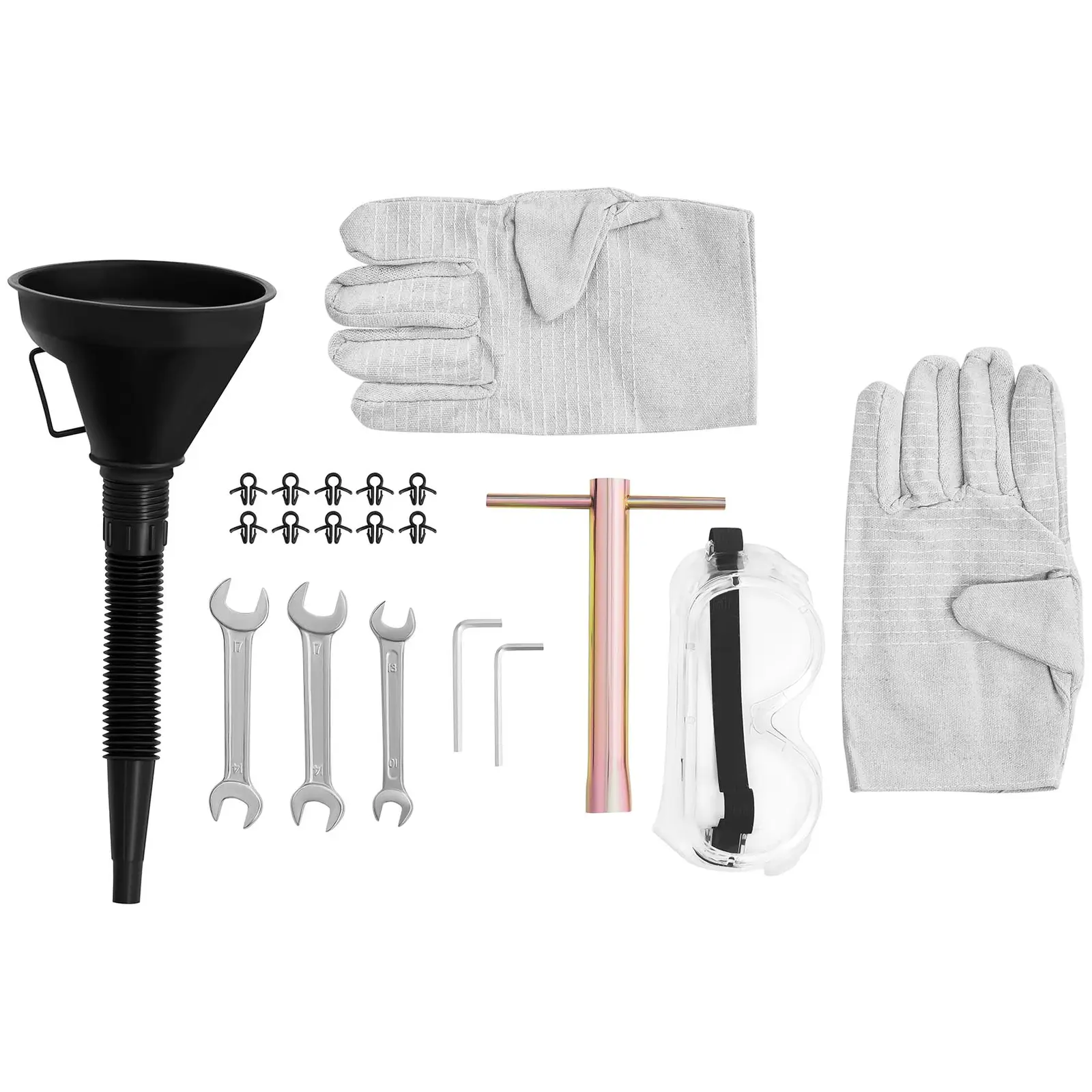 Broyeur de végétaux thermique - 6,5 ch - 70 mm (Capacité du réservoir à carburant: 3.5 l)