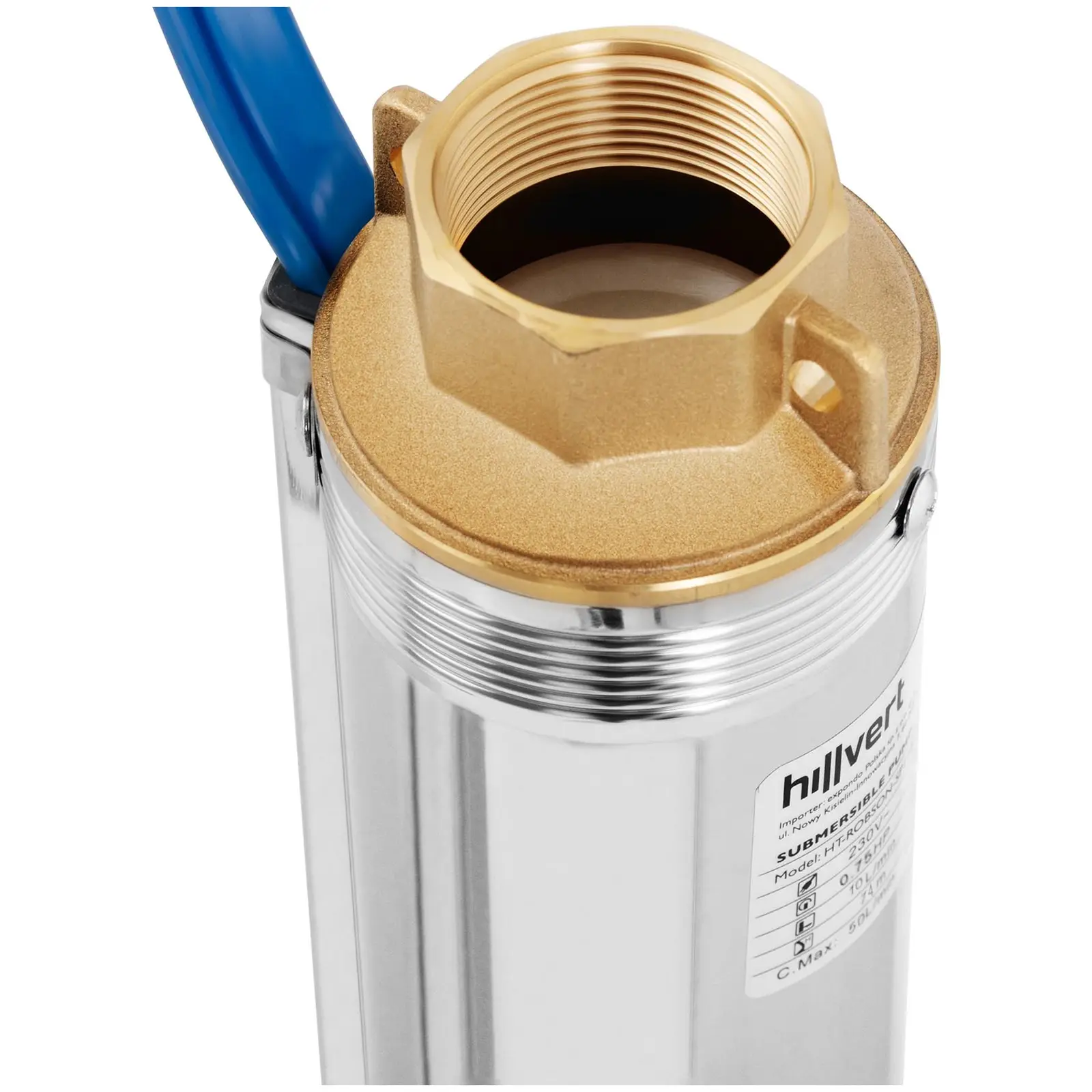 Čerpadlo do studny - 4600 l/h - 550 W (Zpětný ventil: Ano)