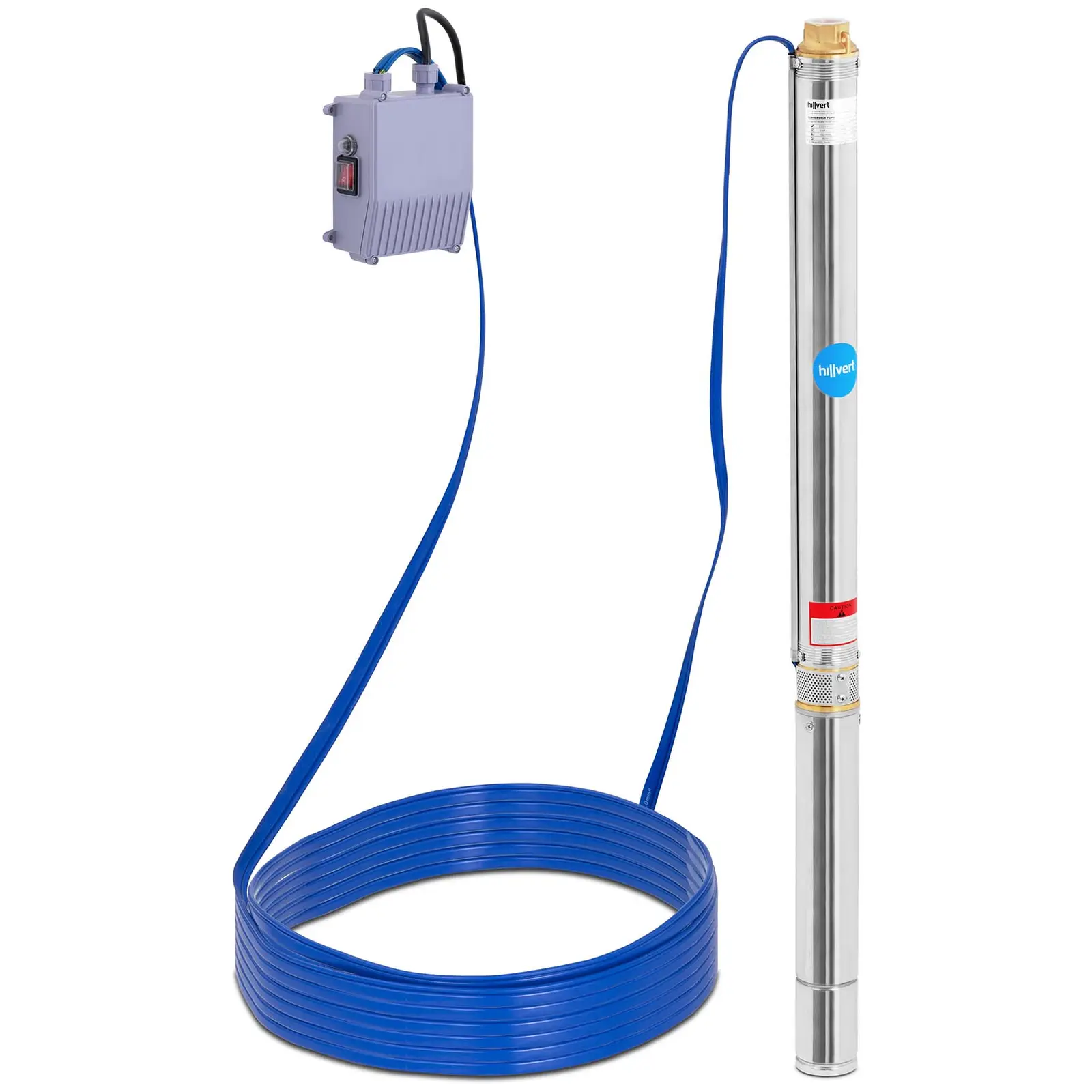 Factory second Submersible Pump -70 mm / 2,75'' - 3600 l/h - 750 W - 20 m cable - 84 m lift - stainless steel - Product Image