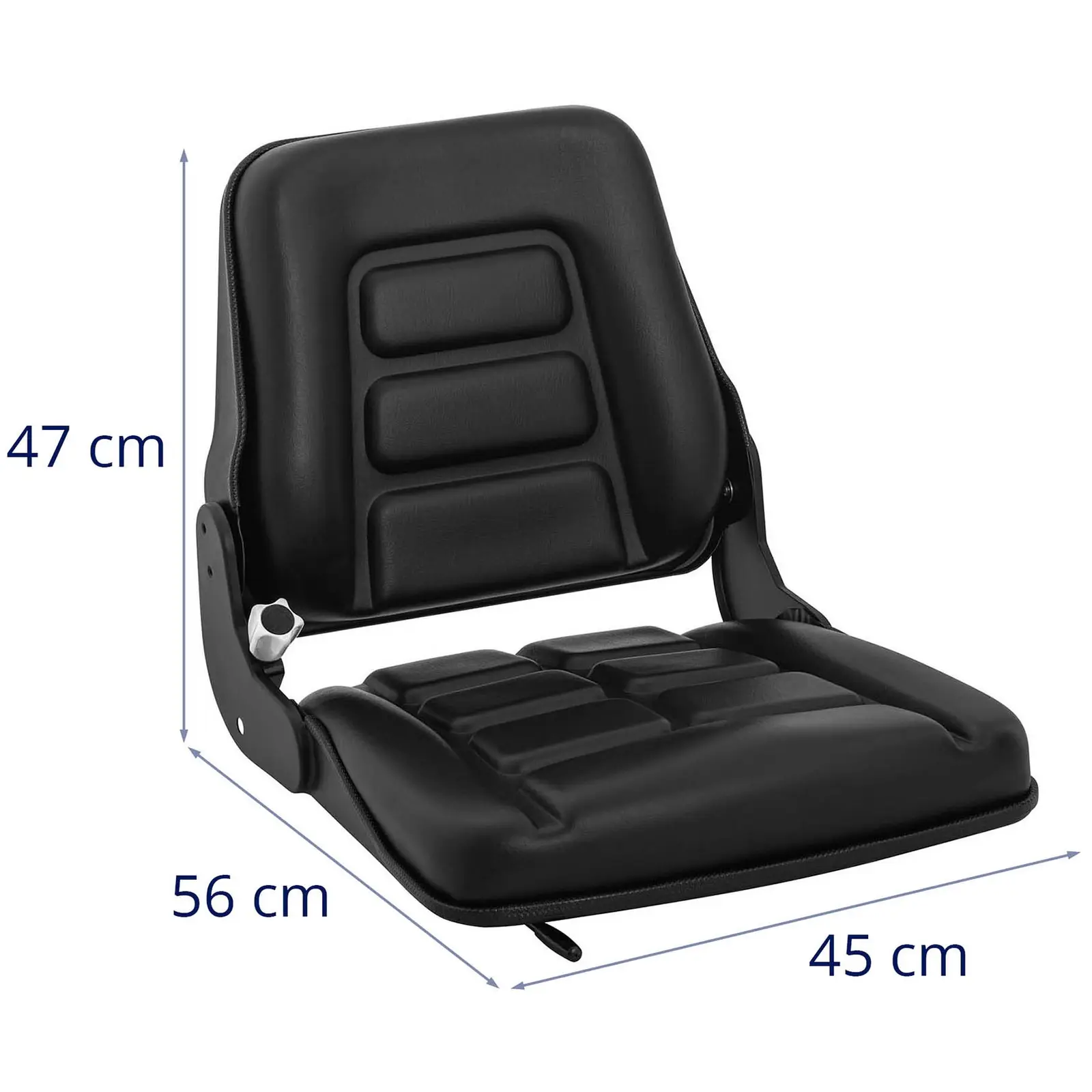 Siège de tracteur multiposition - 48,5 x 54,5 cm