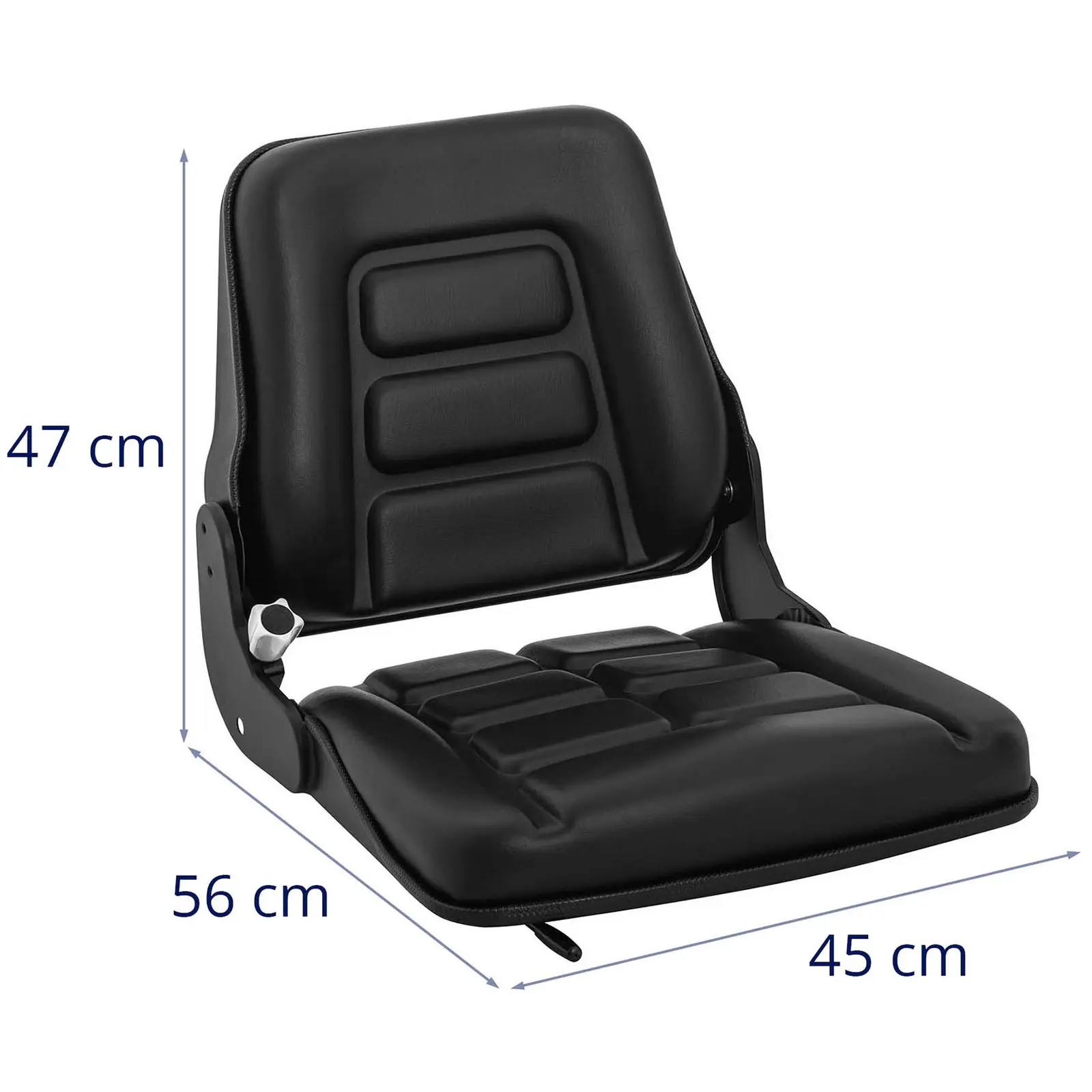 Tractor Seat - 48.5 x 54.5 cm - adjustable