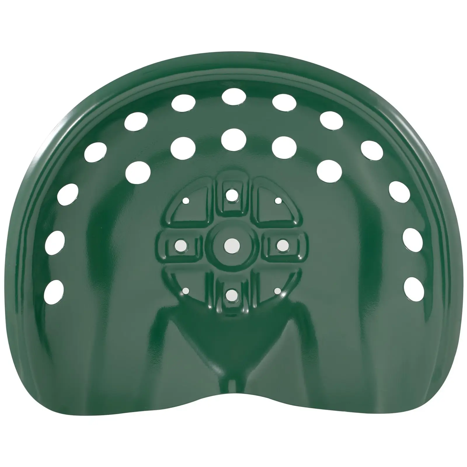 Tractor Seat Pan - 44x34 cm - backrest - green