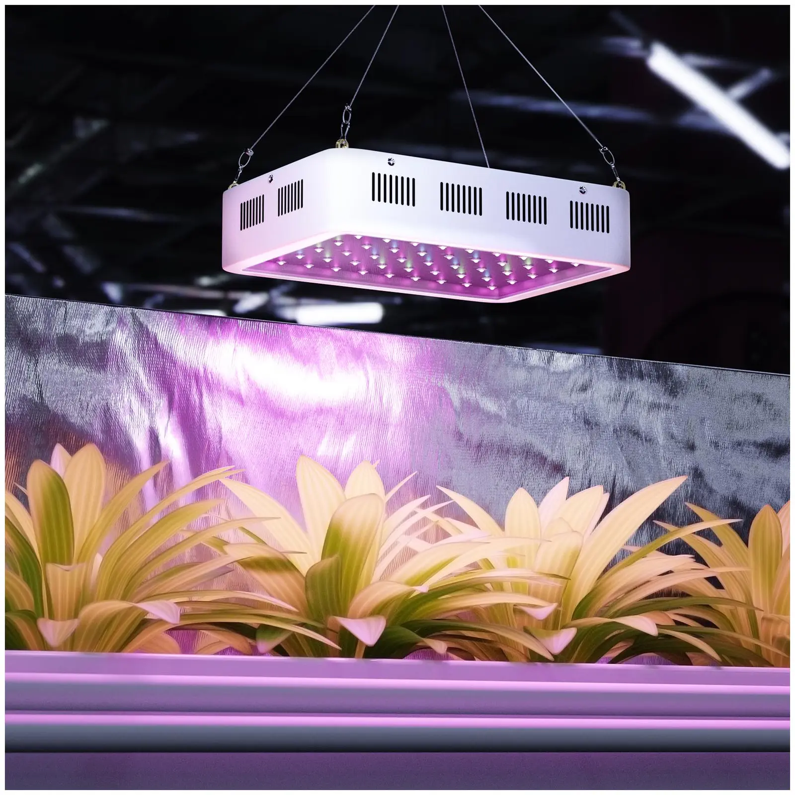 LED osvetlenie pre pestovanie rastlín - 600 W - 2 913 lúmenov