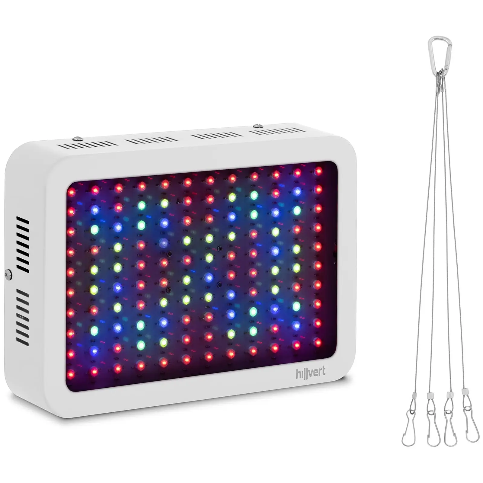 LED светлина за растения - висяща - UV светлина - 1 200 W / 5 600 lm