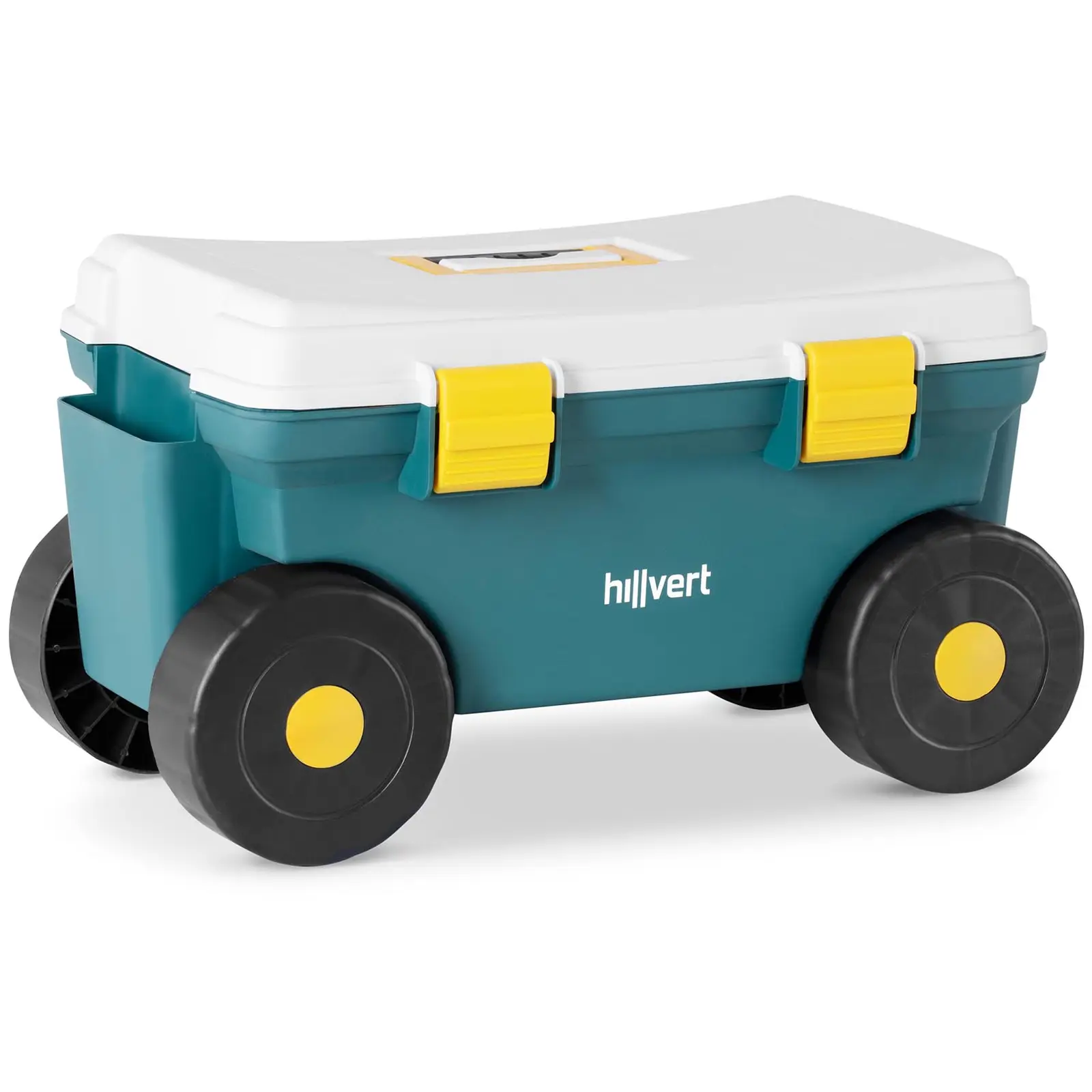 Asiento de jardín con ruedas - con compartimento - 80 kg - Imagen de producto
