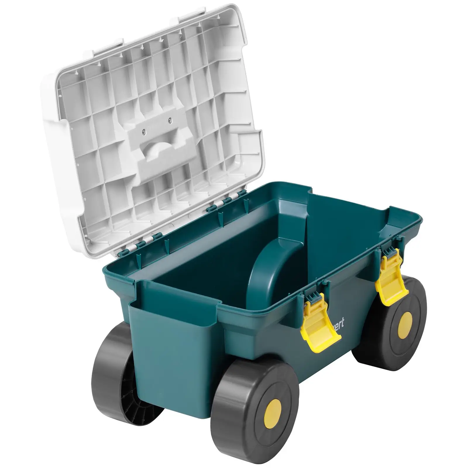 Rolling Garden Seat - with storage compartment - 80 kg