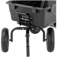 Градинска самосвална количка - 550 кг - накланяща се - 150 л