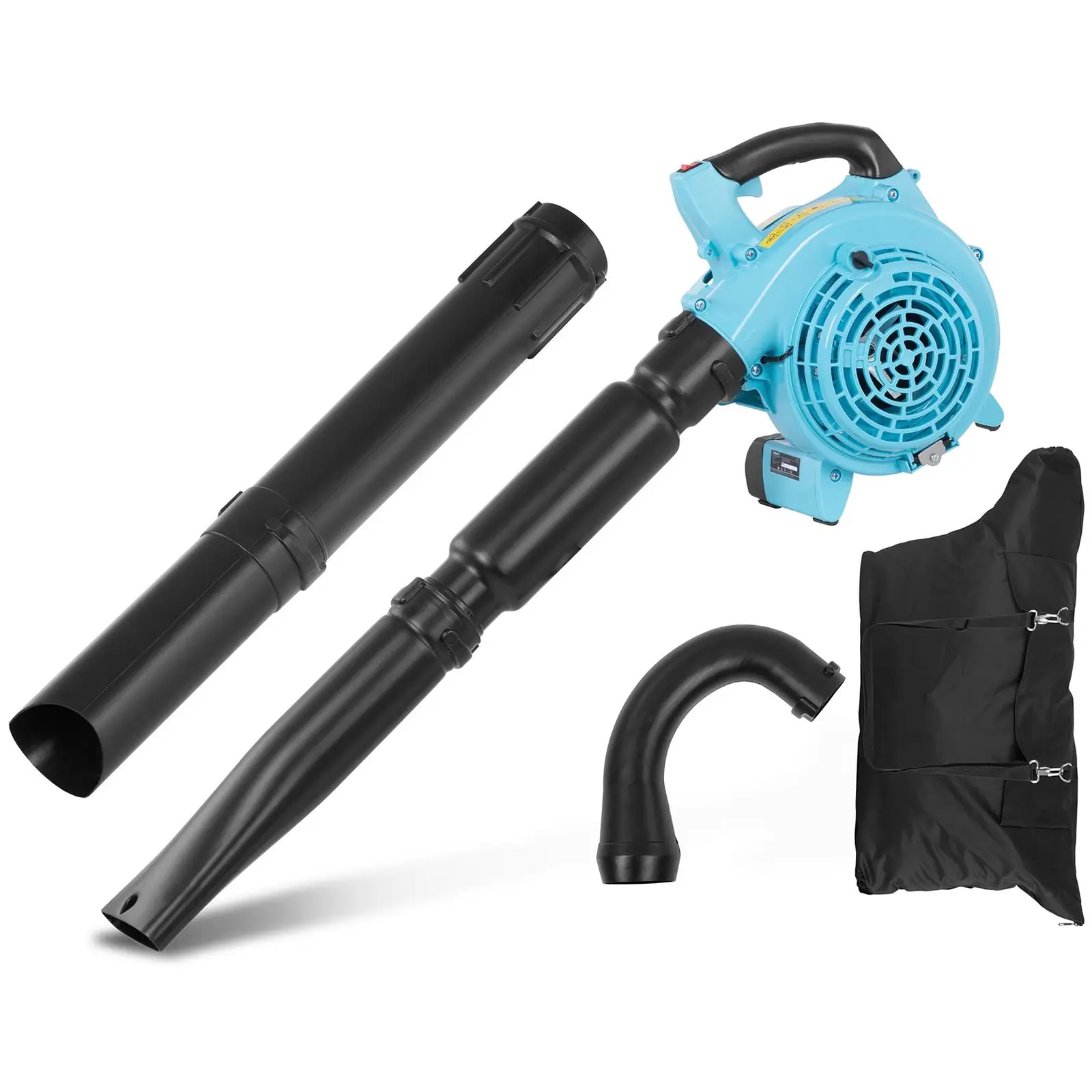 2-in-1 Leaf Blower and Leaf Vacuum - 750 W - petrol