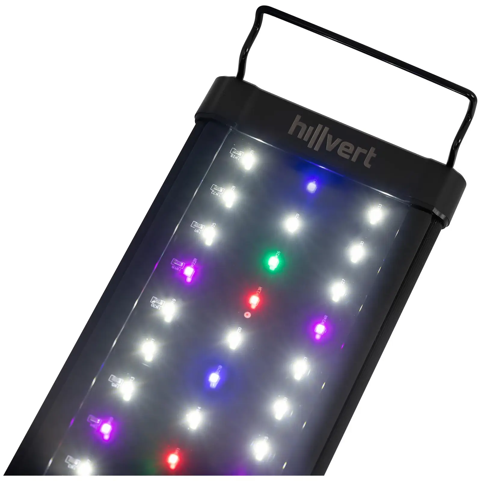 LED-akvaariovalo - 45 LED-valoa - 12 W - 36 cm