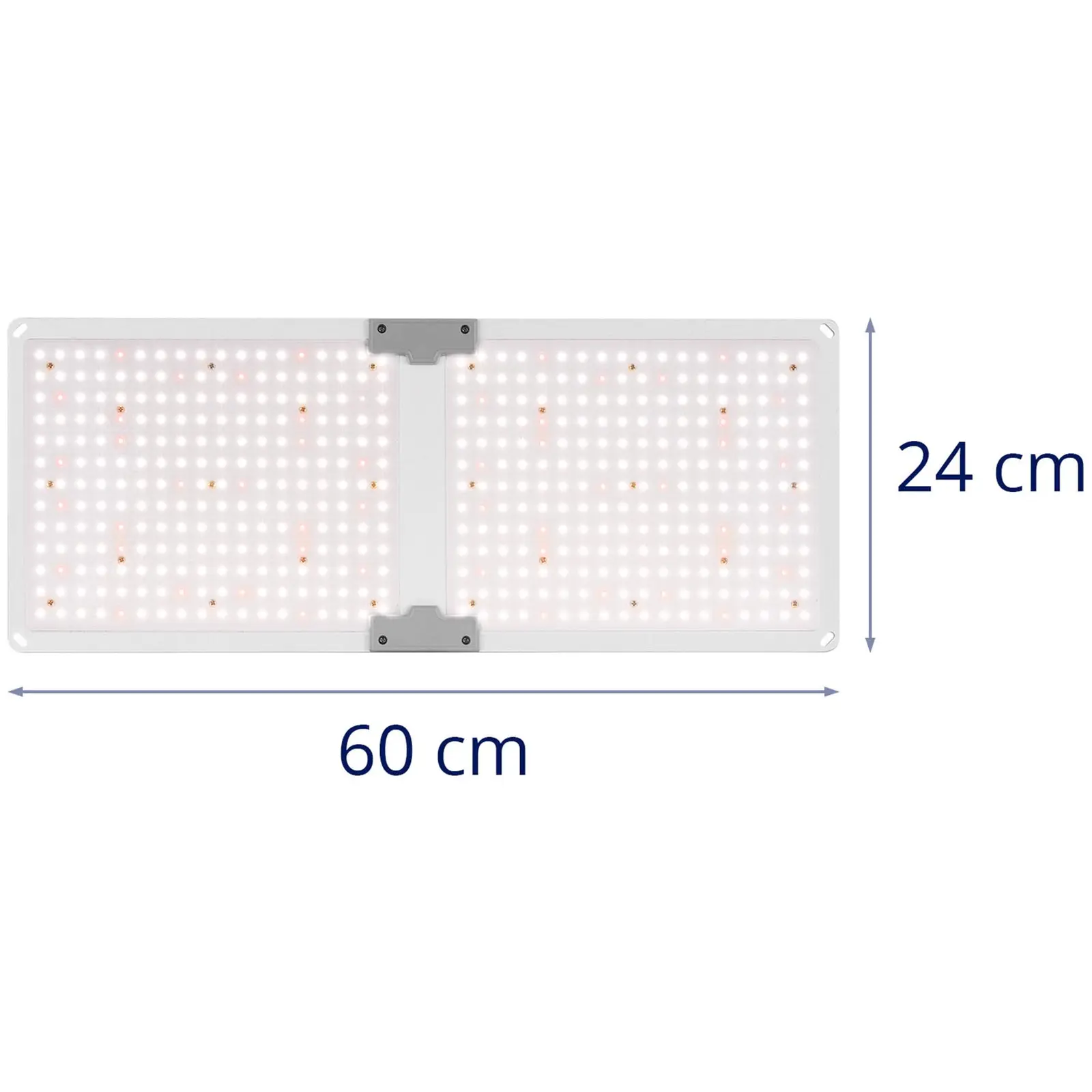 LED osvetlenie na pestovanie rastlín  - celé spektrum - 2 000 W - 468 LED - 20 000 lumenov