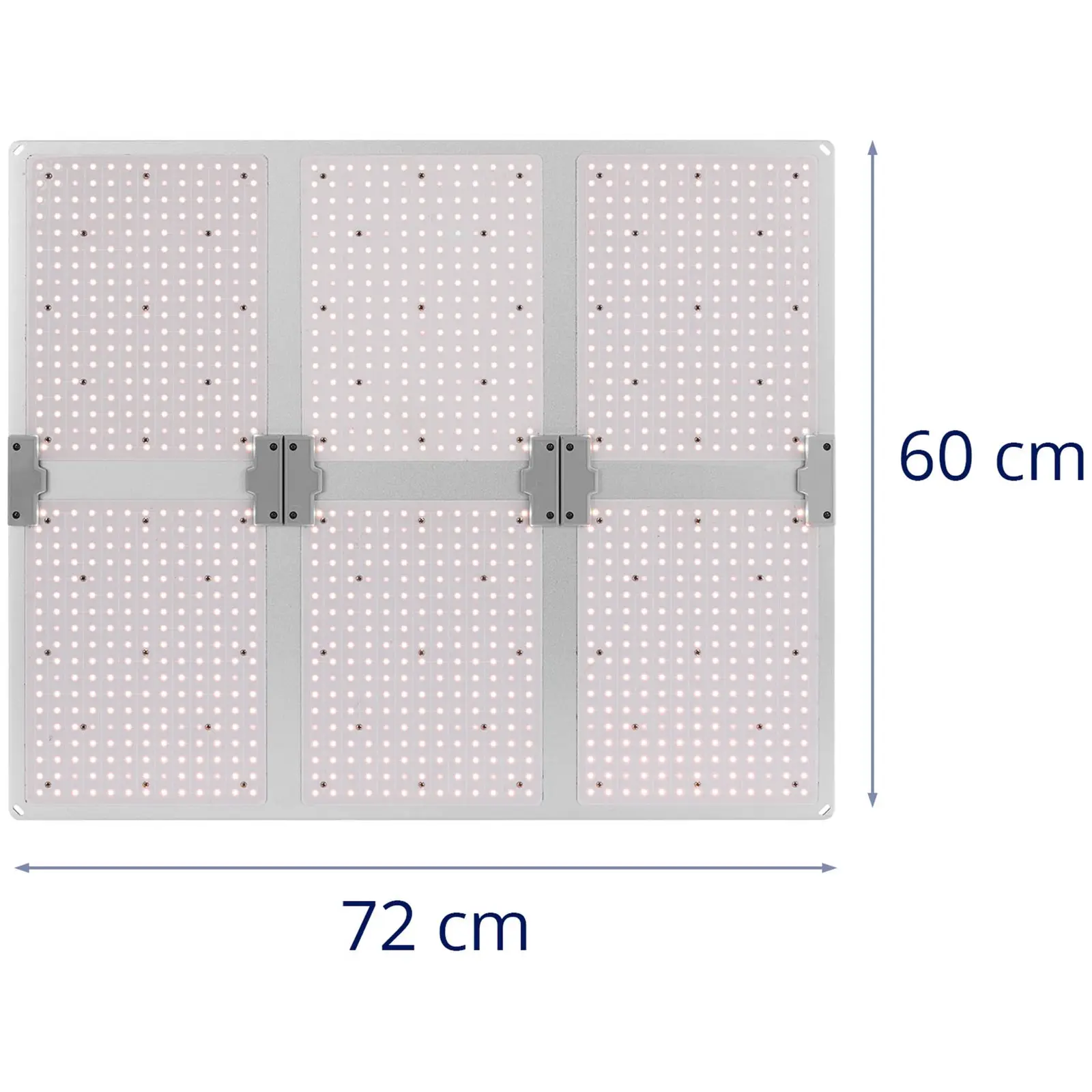 LED osvětlení pro pěstování rostlin - Plné spektrum - 600 W - 1 404 LED - 60 000 lm (Barva světla: Plné spektrum)