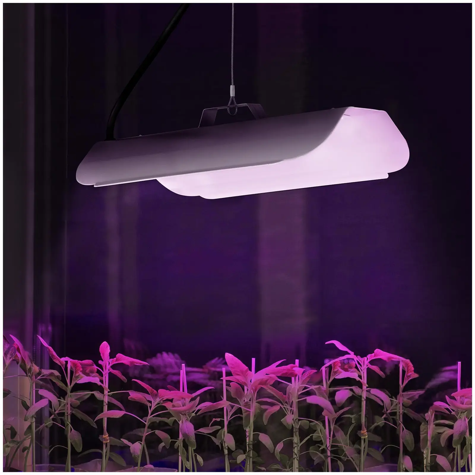 LED növénylámpa - teljes spektrum - 50 W - 136 LED - 3000 Lumen