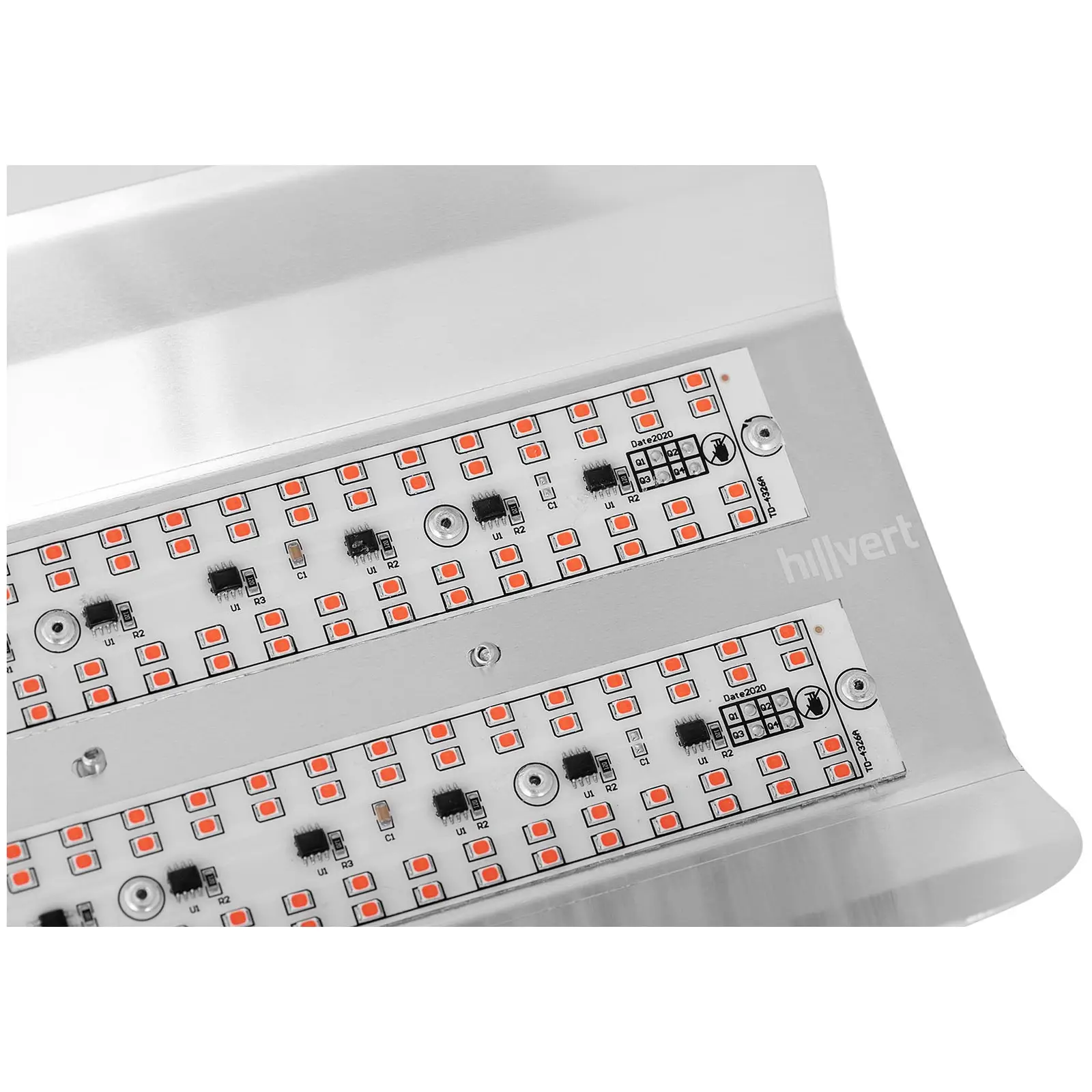 LED osvětlení pro pěstování rostlin - plné spektrum - 100 W - euro zástrčka 136 LED - 6 000 lm (Životnost: 50000 h)
