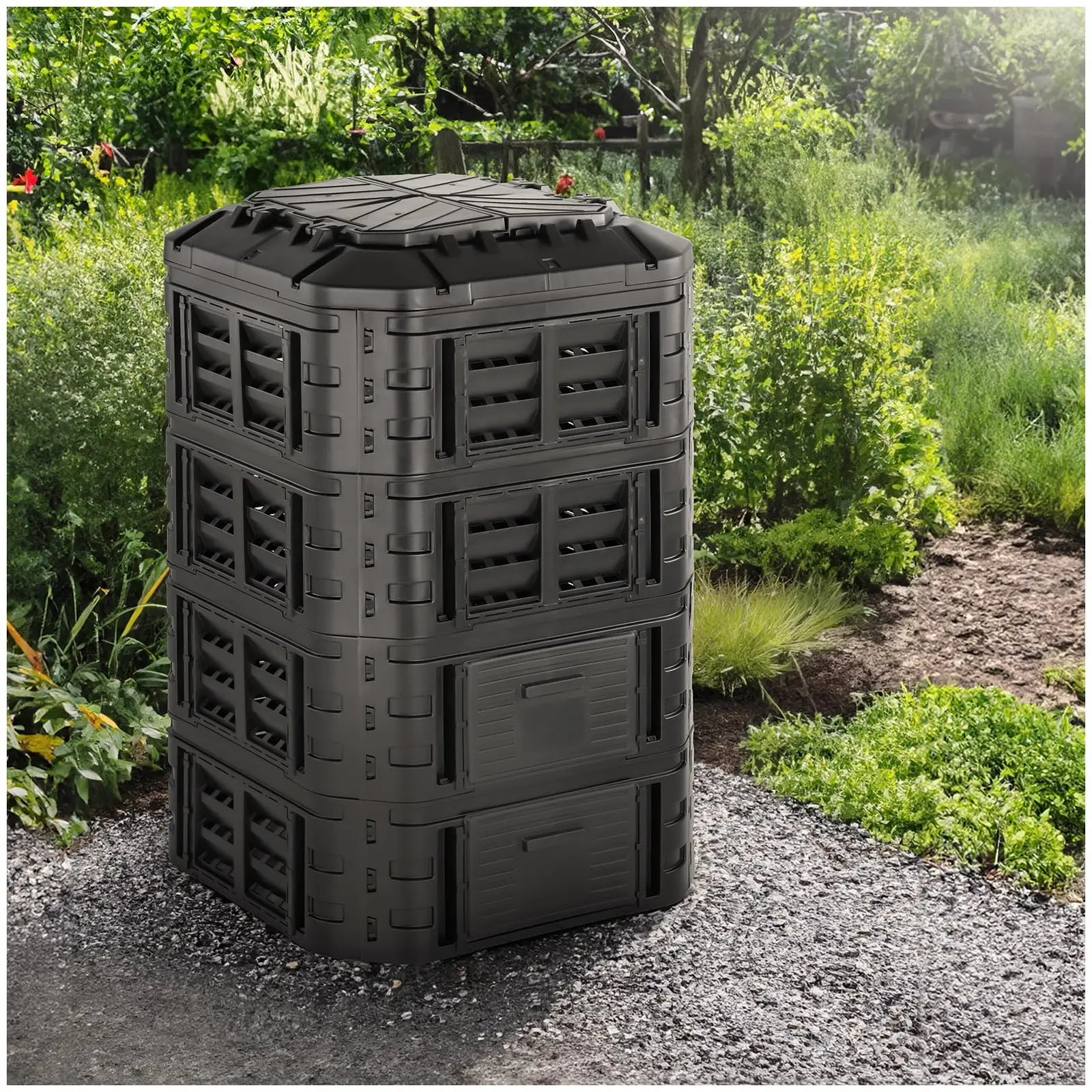 Coș de compost pentru grădină - 1,120 L