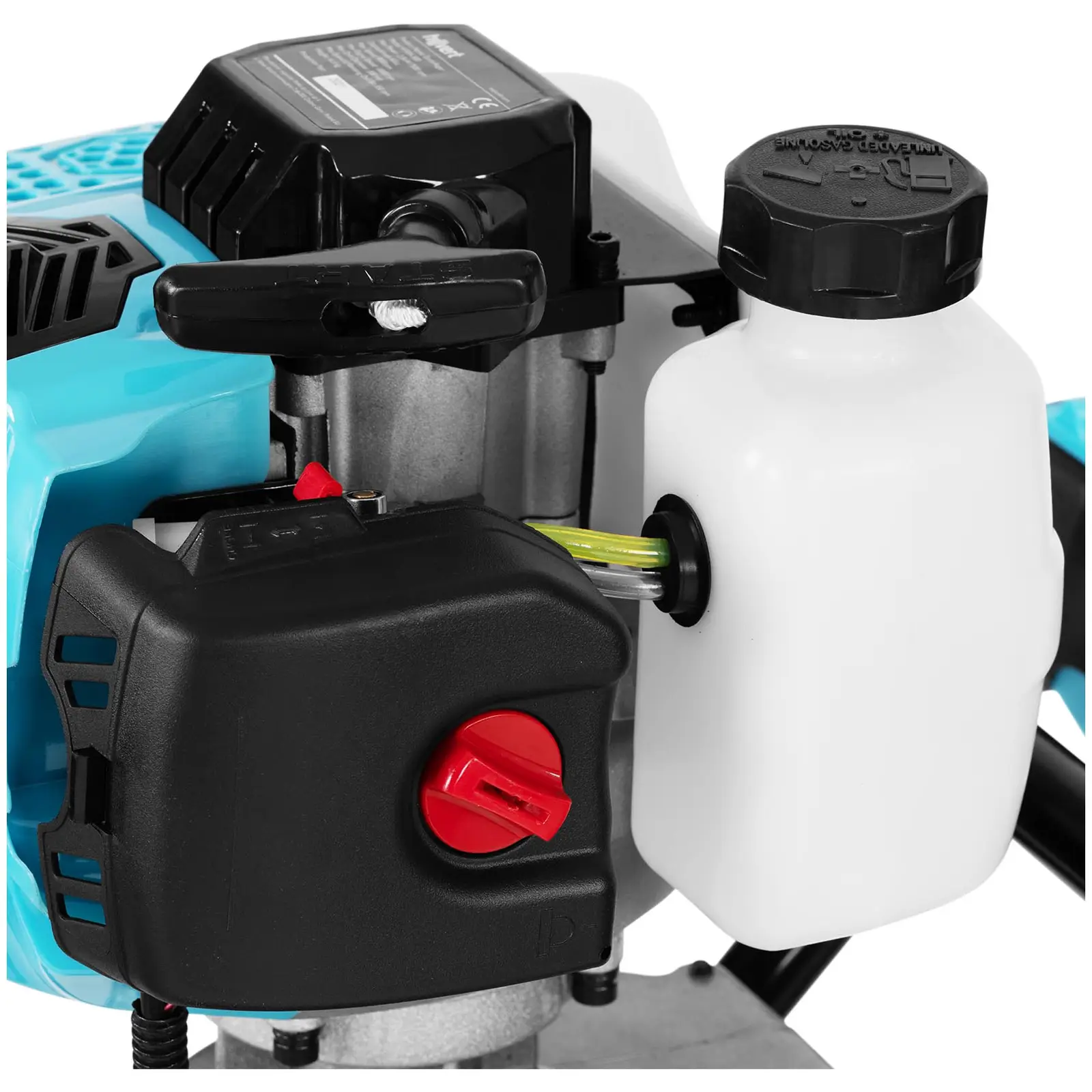 Tarière thermique - 2.3 kW - 3 têtes de forage 100, 150, 200 mm (Cylindrée: 65 cm³)