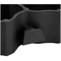 Grigliato carrabile - 60 x 40 x 4 cm - 4 pezzi - nero