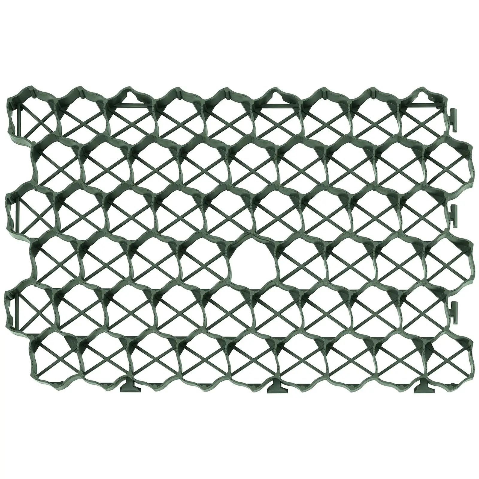 Trávníková mřížka – 60 x 40 x 3 cm – 5 kusů – zelená