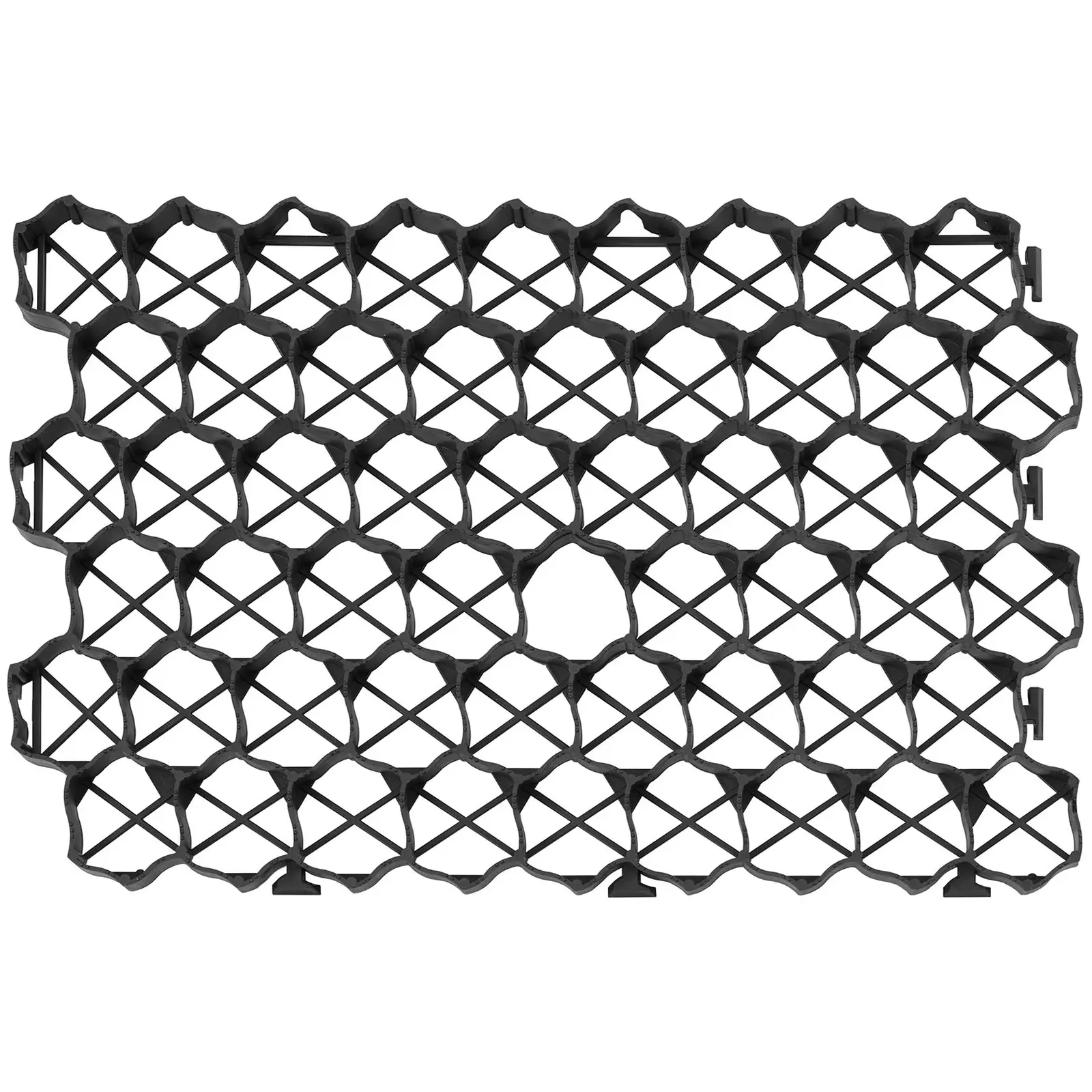 Grass Grid - 60 x 40 x 3 cm - 5 pieces - black