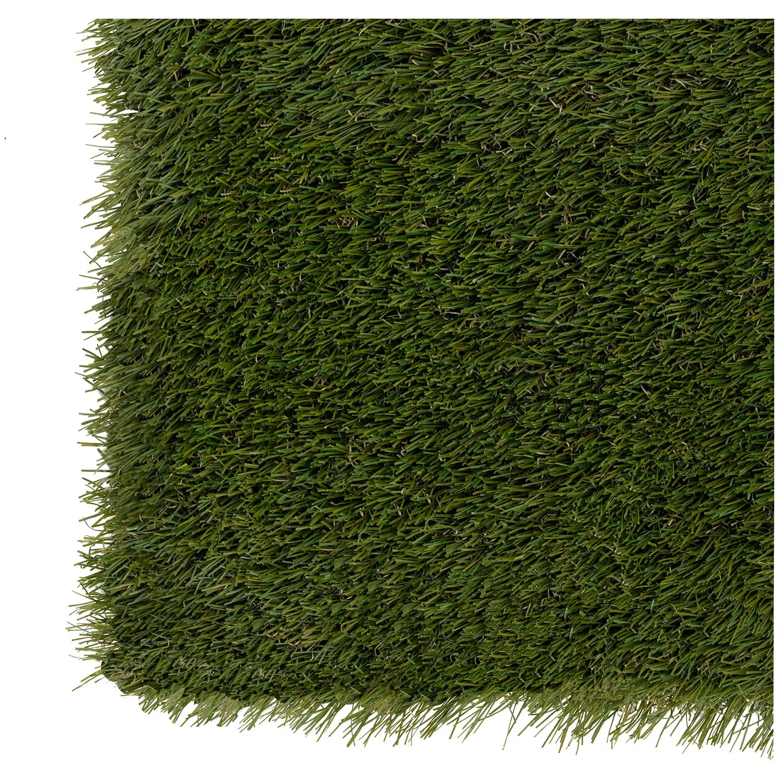 Gazon synthétique - 403 x 200 cm - Hauteur : 30 mm - Nombre de piqures : 20/10 cm - Résistant aux UV (Drainage: Oui)