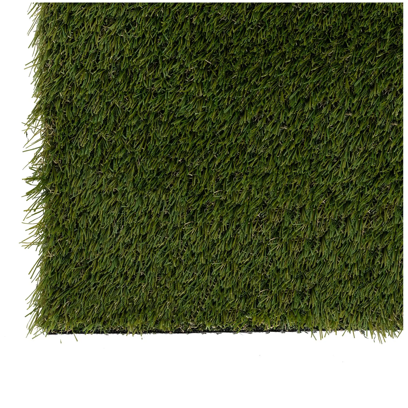 Gazon synthétique - 504 x 100 cm - Hauteur : 30 mm - Nombre de piqures : 20/10 cm - Résistant aux UV (Drainage: Oui)