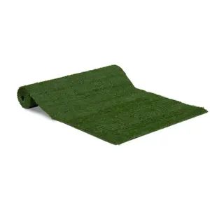 Sztuczna trawa - 504 x 100 cm - wysokość: 20 mm - szybkość ściegu: 13/10 cm - odporność na promieniowanie UV