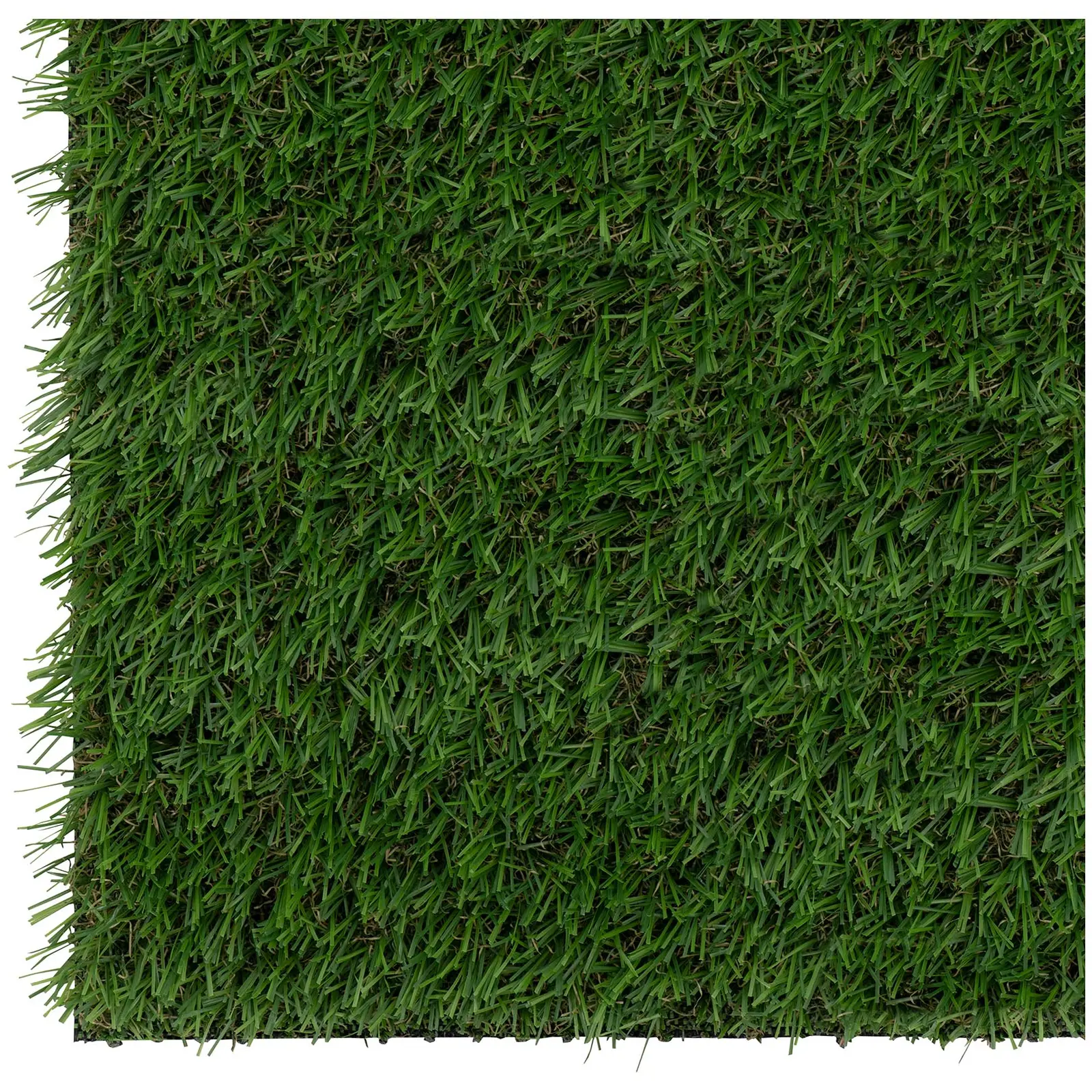 Umělý trávník - 100 x 100 cm - výška: 20 mm - hustota stehů: 13/10 cm - odolný proti UV záření (Drenáž: Ano)