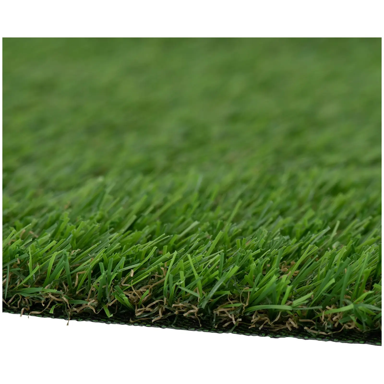 Umělý trávník - 100 x 100 cm - výška: 20 mm - hustota stehů: 13/10 cm - odolný proti UV záření (Odolnost proti UV záření: Ano)