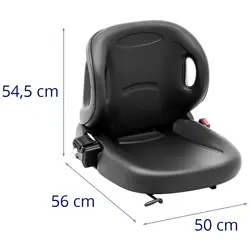 Traktorsitz - Schleppersitz - 50 x 50 cm - einstellbar
