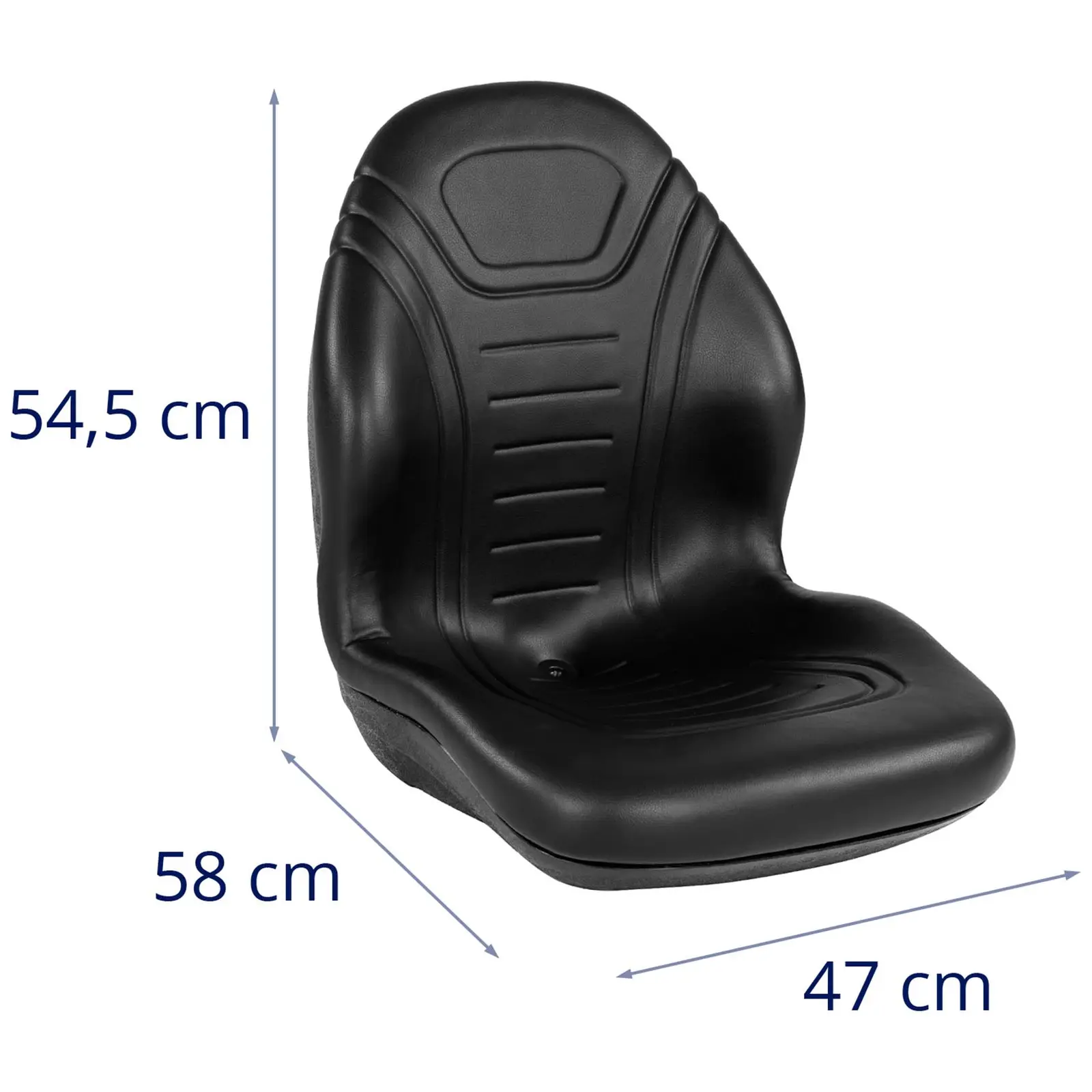 Siège de tracteur - 47 x 41 cm (Matériau(x): PVC)