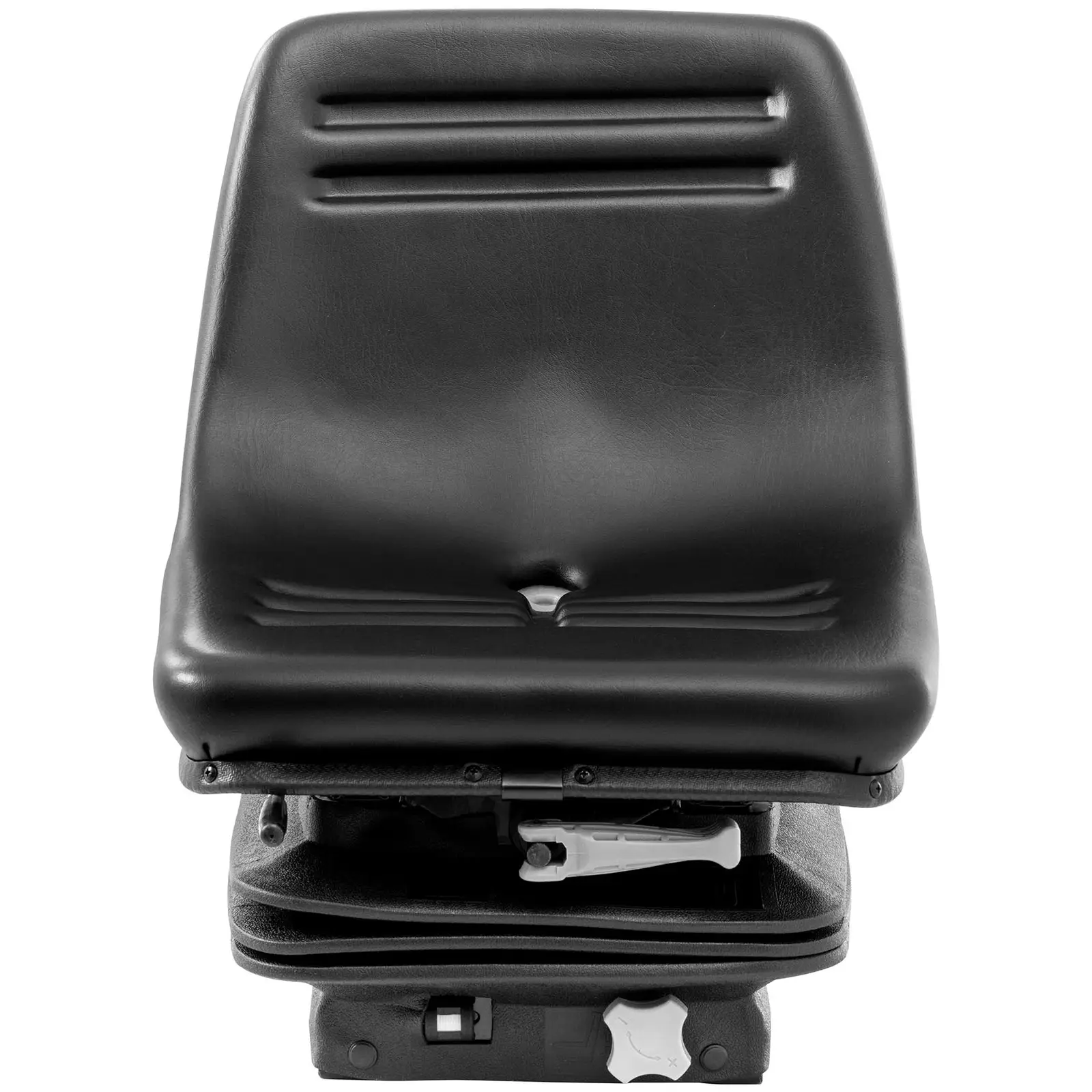 Siège de tracteur - 40 x 30 cm - Suspension 70 mm - Ajustable (Hauteur du dossier: 29 cm)