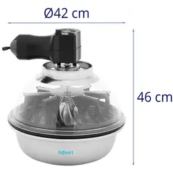 Bowl Trimmer - manual/electric - 96 W - Ø 425 mm
