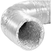 Gaine de ventilation - Ø 100 mm - longueur 10 m - aluminium